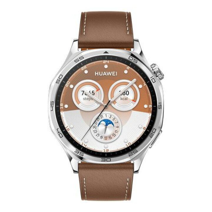 楽天市場】HUAWEI WATCH GT 5 46mm ブラウン レザーバンド : ECカレント