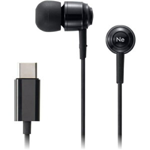 ���f�B�E�X(radius) HP-Q10CK �u���b�N �L���C���z�� USB-C �������A���~�j�E���̗p