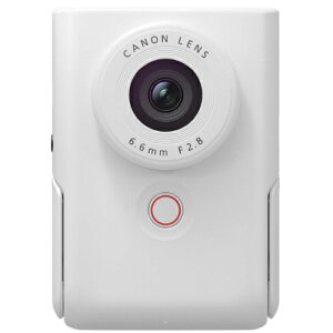 y5NۏؕtzCANON(Lm) PowerShot V10 WH zCg |PbgTCY VlogJ