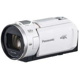 【長期5年保証付】パナソニック Panasonic HC-VX3W パールホワイト 4K デジタルビデオカメラ HCVX3W