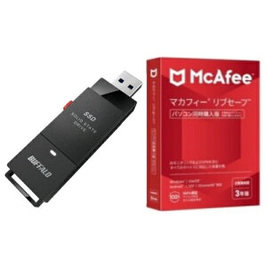 obt@[ BUFFALO SSD-SCT1.0U3-BA ubN P[uX |[^uSSD 1TB + }JtB[ uZ[t 3N w