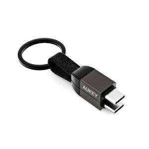�I�[�L�[ CB-CC16-BK �L�[�z���_�[�^USB-C to C�P�[�u�� 10cm CBCC16BK