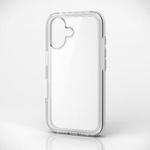 GR(ELECOM) PM-A24AHVAIR2WH zCg×NA iPhone16 P[X nCubh Jo[ Ռz y JYی݌v MUBRAIN