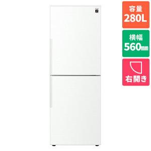yWݒuzV[v(SHARP) SJ-PD28P-W(AR[zCg) 2hA① EJ 280L 560mm
