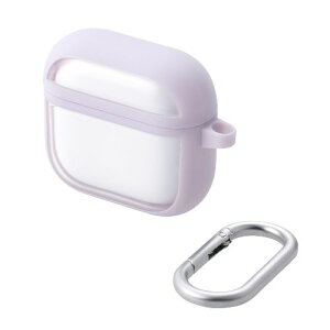 GR(ELECOM) AVA-AP06TSLFCPU(x_[) AirPods 4 P[X ϏՌ Jo[ (CX/MagSafe[dΉ) Ռz h~ TOUGH SLIM LITE