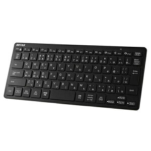 �o�b�t�@���[(BUFFALO) BSKBB340BK �u���b�N ���C�����X�L�[�{�[�h ���{��z�� JIS���� 82�L�[