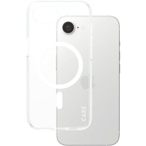 PanzerGlass �p���U�O���X CRRTPUCG29845 White iPhone 16e�p CARE by PanzerGlass Flagship Case Transparent Urban Combat w/White MagSafe CRRTPUCG29845