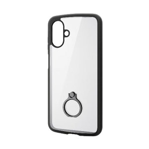 �G���R��(ELECOM) PM-G253TSLFCRBK �u���b�N Galaxy A25 5G �P�[�X �n�C�u���b�h �J�o�[ �Ռ��z�� �y�� ���^ �J���������Y�ی�݌v �����O�t TOUGH SLIM LITE