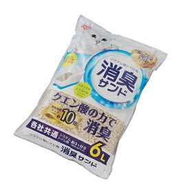 アイリスオーヤマ(Iris Ohyama) TIA-6C システム猫トイレ用におわない消臭サンド6L