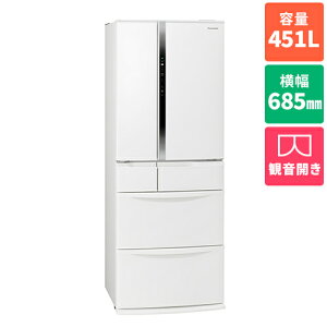 yWݒuzyۏؕtzpi\jbN(Panasonic) NR-FVF45S2-W(n[j[zCg) 6hAⓀ① ωJ 451L 685mm