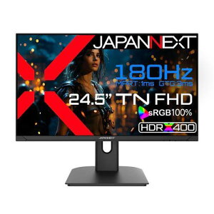 yۏؕtzWplNXg(JAPANNEXT) JN-245GT180FHDR 24.5^ tHDQ[~Oj^[ 180Hz