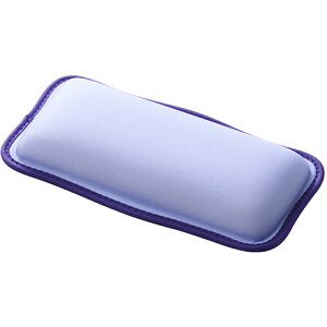 エレコム(ELECOM) MOH-UKS01PU パープル リストレスト パームレスト ショートサイズ ウェーブデザイン マウス テンキー 等操作の負担軽減