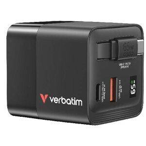 Verbatim(o[xC^) GANRC65-2V1(ubN) PD[d 65W