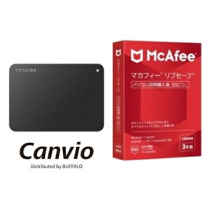 (TOSHIBA) HD-TPA2U3-B Canvio |[^uHDD 2TB + }JtB[ uZ[t 3N w Zbg