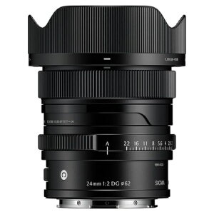 �y�����ۏؕt�z�V�O�}(SIGMA) 24mm F2 DG Contemporary �u���b�N ���C�JL�}�E���g �W�������Y