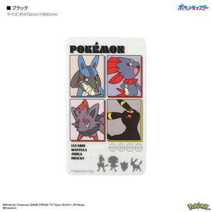 グルマンディーズ(gourmandis) POKE-982BK ブラック ポケットモンスター スマ冷え Premium