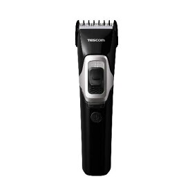 テスコム(TESCOM) PET-CLB01BK ブラック ペット用バリカン 犬 猫 足裏 顔周り 全身 トリミング 対応 USB充電式コードレス バリカン 5段階調節