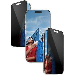 PanzerGlass(�p���U�O���X) iPhone17 Pro�p PanzerGlass 2-Way Privacy Screen Protector UWF ����t�� �X�N���[���v���e�N�^�[ PG25586