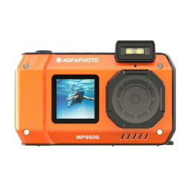 AGFA アグフア AGFA WP9500-OG オレンジ 防水デジタルカメラ IP68 防水/防塵機能 AGFAWP9500OG