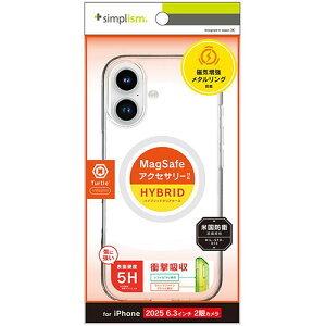 gjeB iPhone17p Turtle MagSafeΉ nCubhNAP[X zCgO TR-IP25M2-TTMS-CLWT