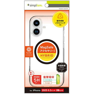 gjeB iPhone17p Turtle MagSafeΉ nCubhNAP[X ubNO TR-IP25M2-TTMS-CLBK
