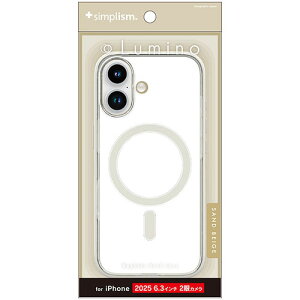 �g���j�e�B iPhone17�p Lumino MagSafe�Ή� �w�ʃN���A�n�[�h�P�[�X �N���A×�T���h�x�[�W�� TR-IP25M2-LOCMS-CLSB TRIP25M2LOCMS