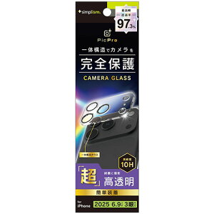 �g���j�e�B iPhone17 Pro Max�p PicPro ���掿�ʐ^���B��� �E���g���N���A �J���������Y�ی�K���X ���� TR-IP25L3-LCA-P2ARC TRIP25L3LCAP2