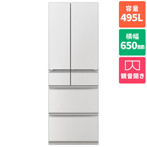 [z/ݒuGA 23 ]OH MR-WZ50M-W OhlzCg 6hA① ωJ 495L 650mm[Wݒu][s]