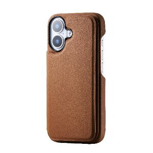 GR(ELECOM) PM-A25APLORFCA L iPhone17 P[X \tgU[ J[hP[X@\t