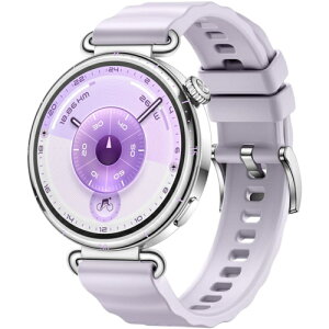 HUAWEI(t@[EFC) HUAWEI WATCH GT6 41mm PU p[v X}[gEHb` KSU-B19-PR 1.32inchAMOLED 64GB ő14ԋ쓮 GPS