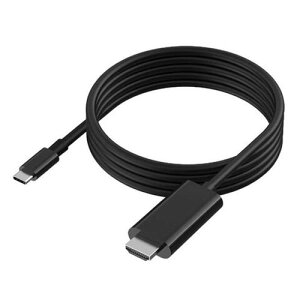 �t���[�_�� FHDMI-CC630BK �u���b�N USB Type-C + HDMI�ϊ��P�[�u��4K60HZ+HDCP 3m