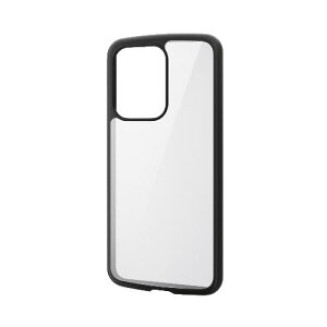 �G���R��(ELECOM) PM-O251TSLFCBK �u���b�N OPPO Reno13 A �P�[�X �n�C�u���b�h �Ռ��z�� �y�� ���^ �J���������Y�ی�݌v �X�g���b�v�z�[���t
