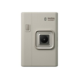 富士フイルム(FUJIFILM) チェキ instax mini LiPlay＋ SAND BEIGE サンドベージュ リプレイプラスminiフィルム用チェキカメラ