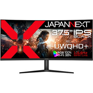 �W���p���l�N�X�g(JAPANNEXT) JN-IB375C144UQR-H 37.5�C���` UWQHD+(3840x1600) �p�ȃE���g�����C�h�Q�[�~���O���j�^�[ �f�B�X�v���C
