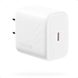 �{���g�~�[(VOLTME) V2085 �z���C�g USB�}���[�d�� Revo 20 Lite USB PD �p���[�f���o���[ �Ή� 20W USB-C×1