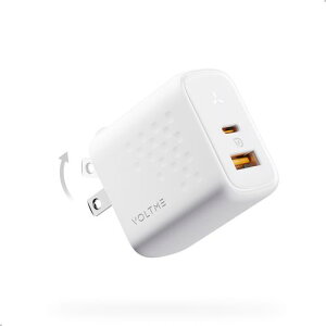 �{���g�~�[(VOLTME) V2140 �z���C�g USB�}���[�d�� Revo 35 Duo A�{C 35W USB-C×1/USB-A×1 �܂肽���ݎ��v���O