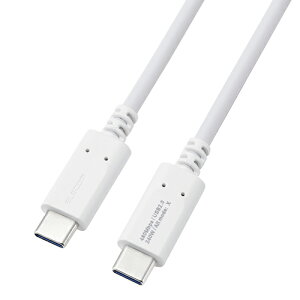 �G���R��(ELECOM) MPA-CCPE15WH �z���C�g 240W PD EPR USB Type-C �P�[�u�� 1.5m eMarker 480Mbps