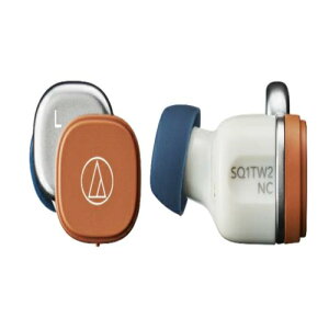 �I�[�f�B�I�e�N�j�J(audio-technica) ATH-SQ1TW2NC-WCM �z���C�g�L������ ���S���C�����X�m�C�Y�L�����Z�����O�C���z��