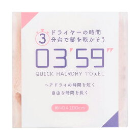 本多タオル(HONDA TOWEL) クイックヘアドライタオルPK