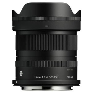 �y�����ۏؕt�z�V�O�} SIGMA Contemporary 15mm F1.4 DC �L���m��RF�}�E���g APS-C�p ����a�L�p�P�œ_�����Y 085126406721
