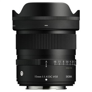 �y�����ۏؕt�z�y�ΏۃV���b�v���� �撅1000�~OFF�N�[�|���z�V�O�} SIGMA Contemporary 15mm F1.4 DC �t�W�t�C����X�}�E���g APS-C�p ����a�L�p�P�œ_�����Y 085126406752