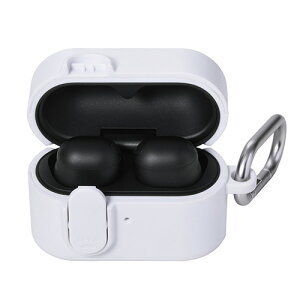 �G���R��(ELECOM) TWS-SO262TSLWH �z���C�g SONY WF-1000XM6 ���C�����X�C���z�� �P�[�X �ϏՌ� �J�o�[ �t�^�J���b�N�@�\ �����h�~ �J���r�i�t��