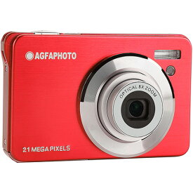 AGFA アグフア AGFA Realishot DC8300 RD レッド コンパクトデジタルカメラ 約2100万画素 光学8倍ズーム搭載