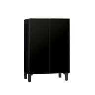 アクア(AQUA) AQR-FD7B K マットブラック 家具冷蔵庫 LOOC ルーク 72L 幅600mm