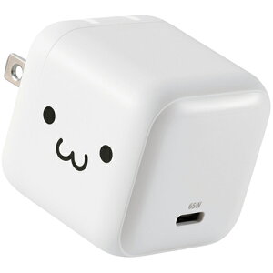 �G���R��(ELECOM) MPA-AC12465WF ���낿��� �z���C�g×�u���b�N USB �[�d�� 65W PD PPS�Ή� 1�|�[�g USB-C GaN II PSE�K�� MacBook iPad iPhone Switch�Ή�