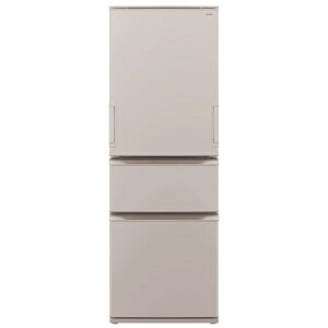 �y�W���ݒu�������z�y�����ۏؕt�z�V���[�v(SHARP) SJ-X374R-N �}�b�g�x�[�W�� �I�[�g�N���[�Y�ǂ������h�A 3�h�A�①�� 374L ��600mm