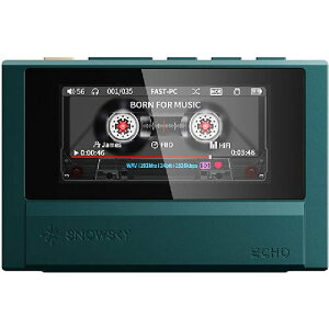 FiiO(�t�B�[�I) FIO-SSECHO-GR �O���[�� Snowsky ECHO �f�W�^���I�[�f�B�I�v���[���[ 4GB DAC CS43198 x2��� �n�C���] Bluetooth���M�Ή�