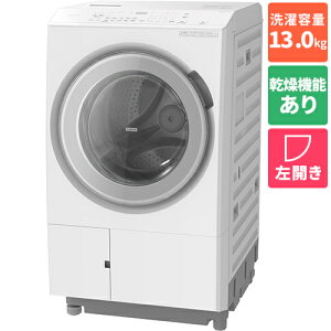 �y�W���ݒu�������z�y�����ۏؕt�z����(HITACHI) BD-SX130PL-W �z���C�g �h���������󊣑��@ �r�b�O�h���� ���J�� ����13kg/����7kg