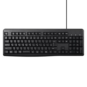 �o�b�t�@���[(BUFFALO) BSKBU110BK �u���b�N USB�ڑ� �L���X�^���_�[�h�L�[�{�[�h BSKBU110�V���[�Y �e���L�[�t �����u���� ���{��z��
