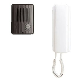 【在庫あります】アイホン TCS-1A-T ドアホン デミトーク (親機＋玄関子機) AC電源直結式 インターホン メーカー保証2年 ※要電気工事